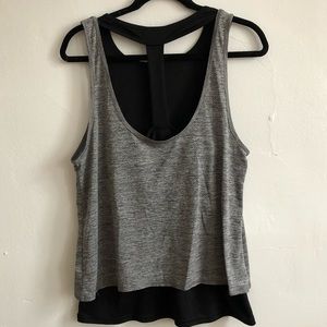 Champion duo dry double layer tank top size medium